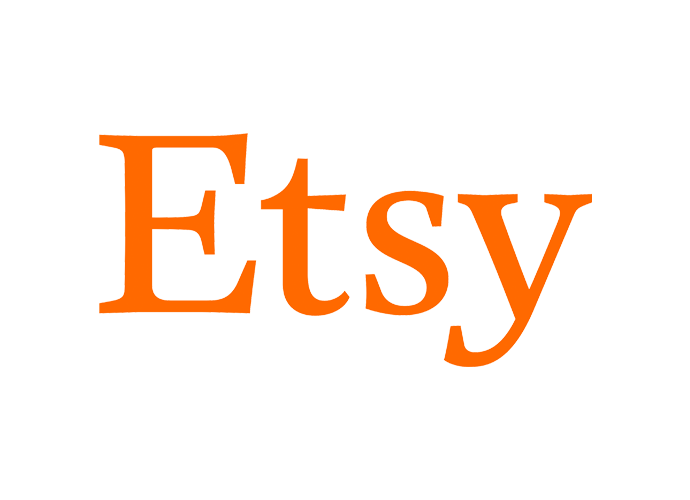 The logo features the word "Etsy" in orange text.