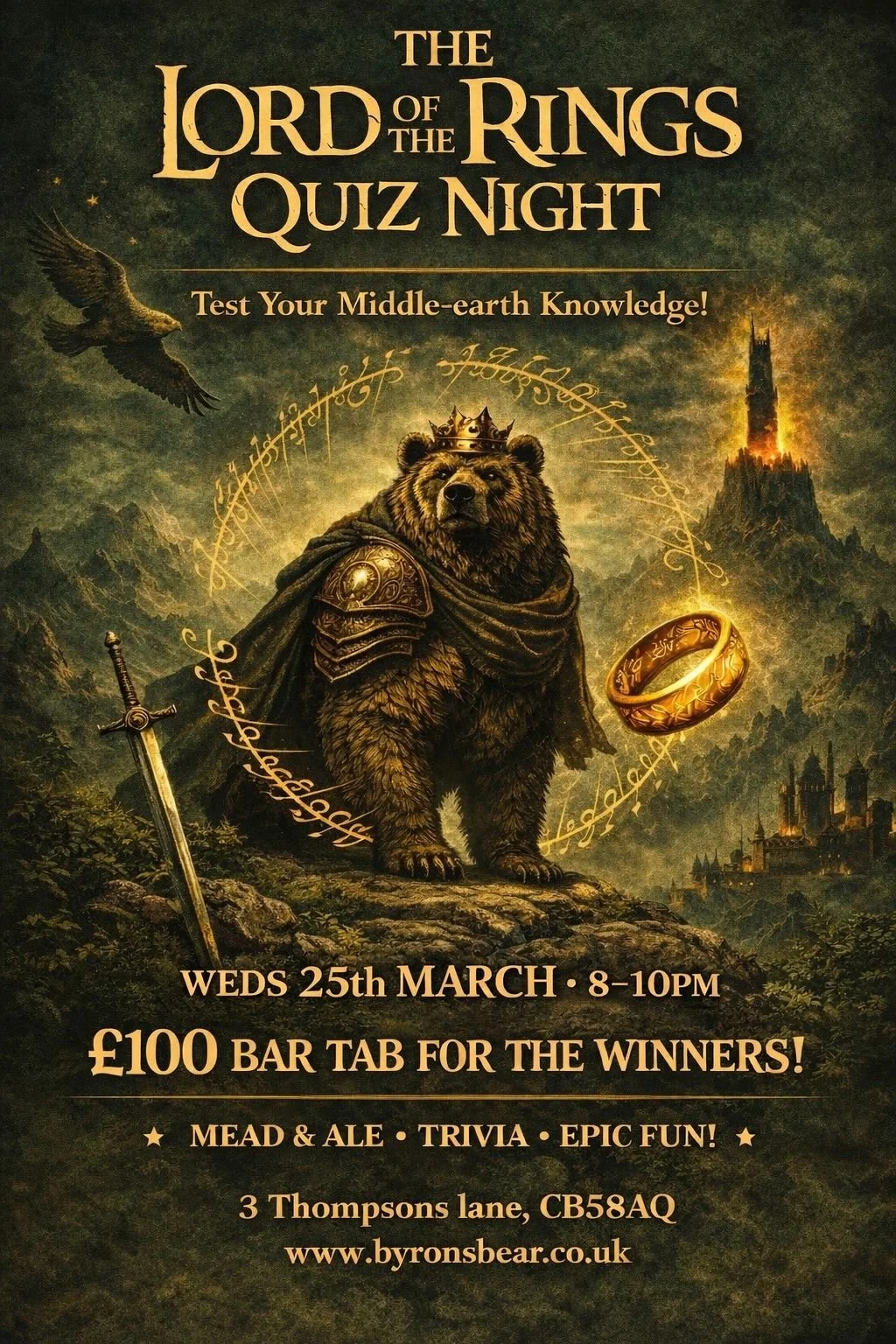 LORD OF THE RING QUIZ 