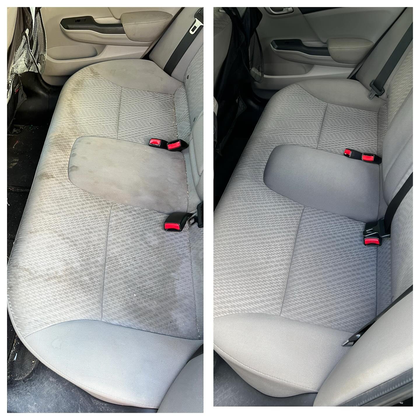 Stains? What stains? 🧽🚫
This rear seat went from worn to wow — and we can do the same for yours!
Book your next detail online through our Instagram bio or at divinedetailing.ca 📲✨
Mobile service means we come to you 🧼🚗
