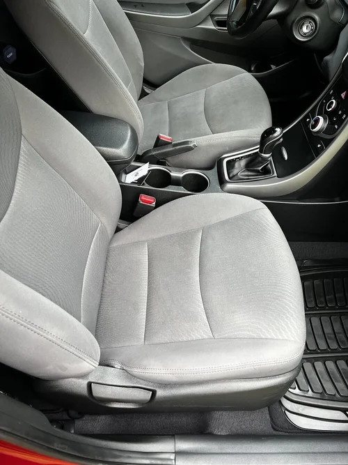 Seats after shampoo