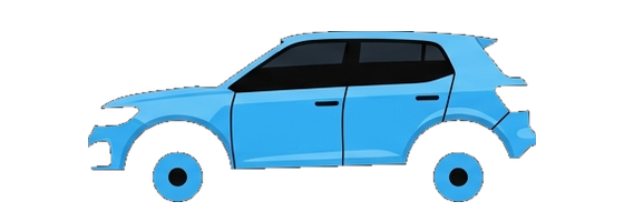 Small SUV side profile