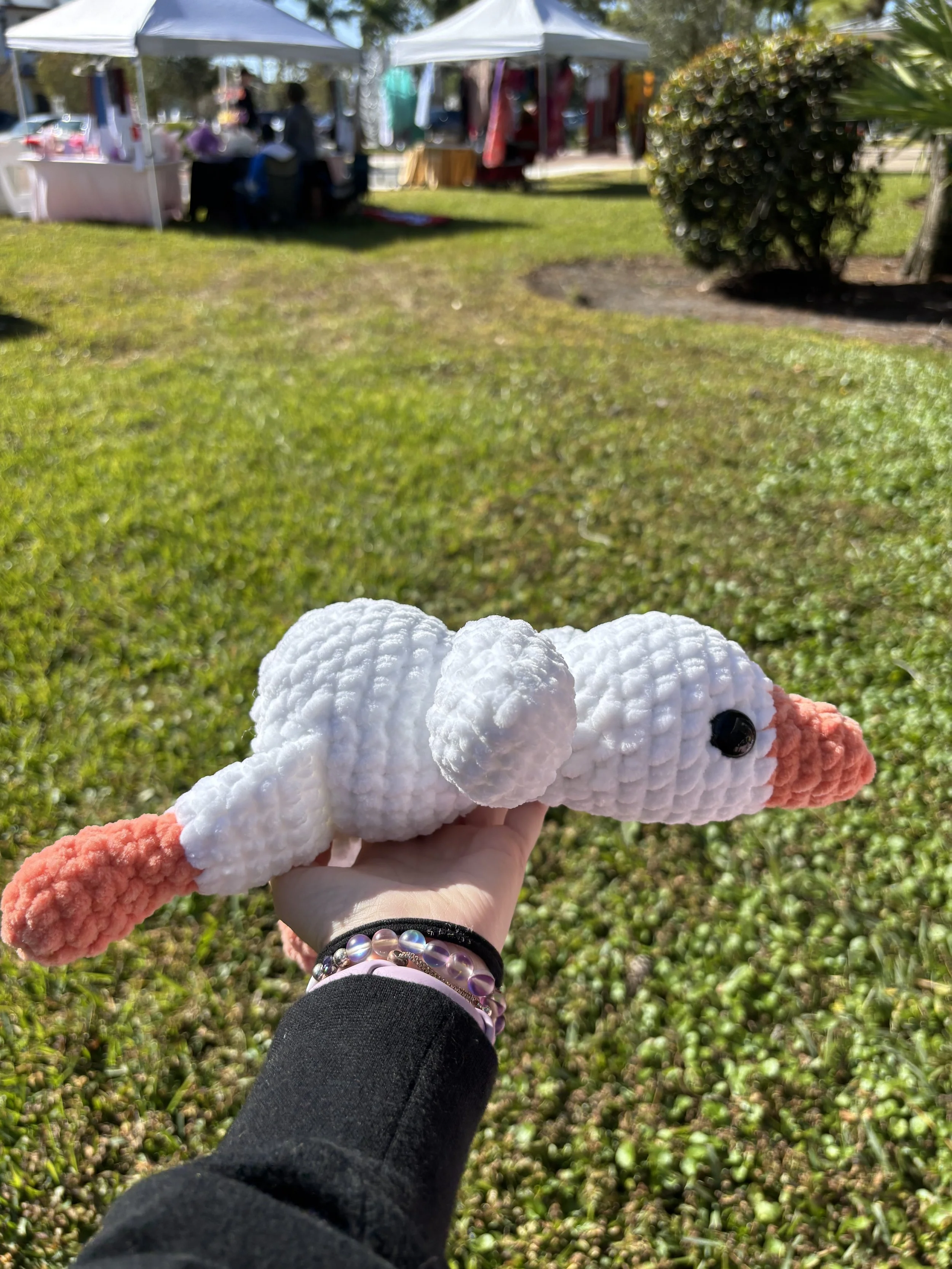 Crochet Laying Goose NEW!!