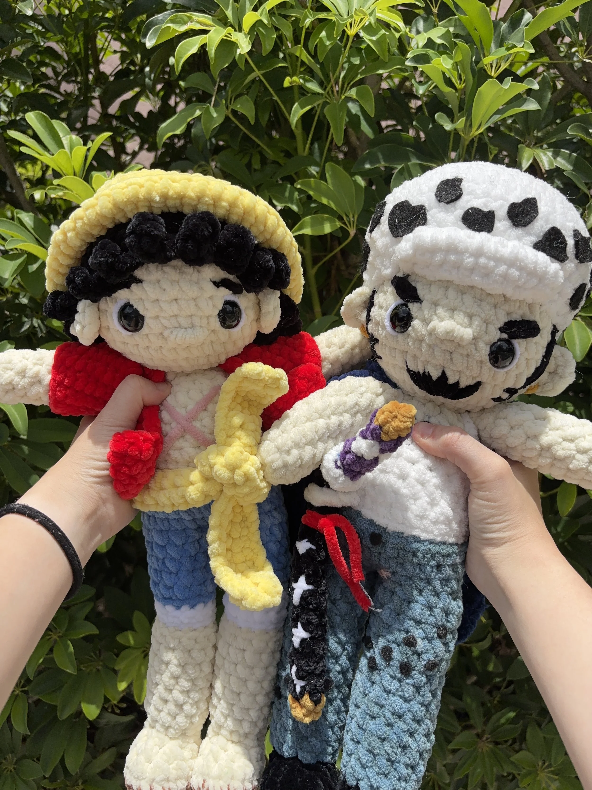 Mini Luffy and Law (Wano).JPG