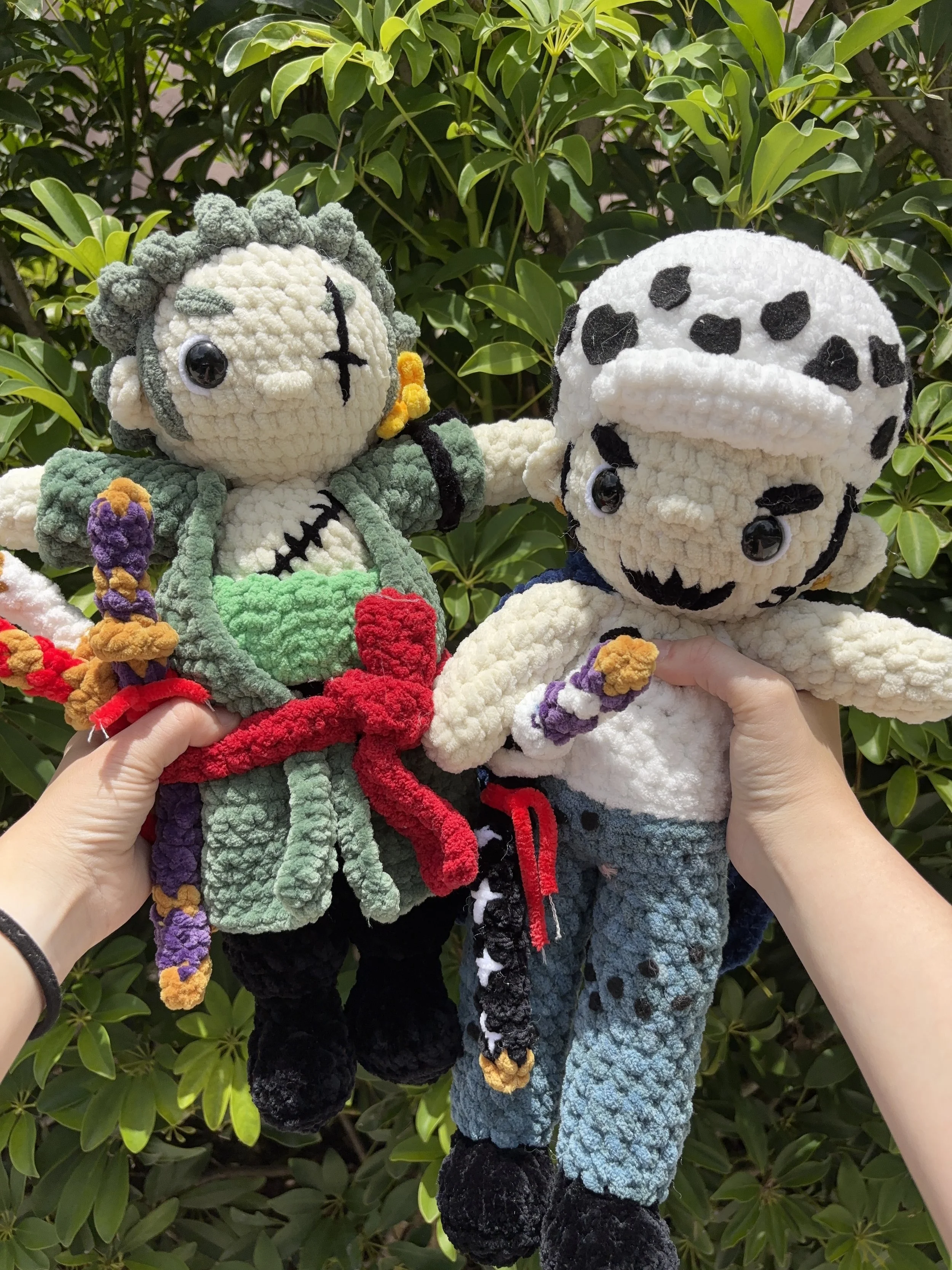 Mini Zoro and Law (Wano).JPG