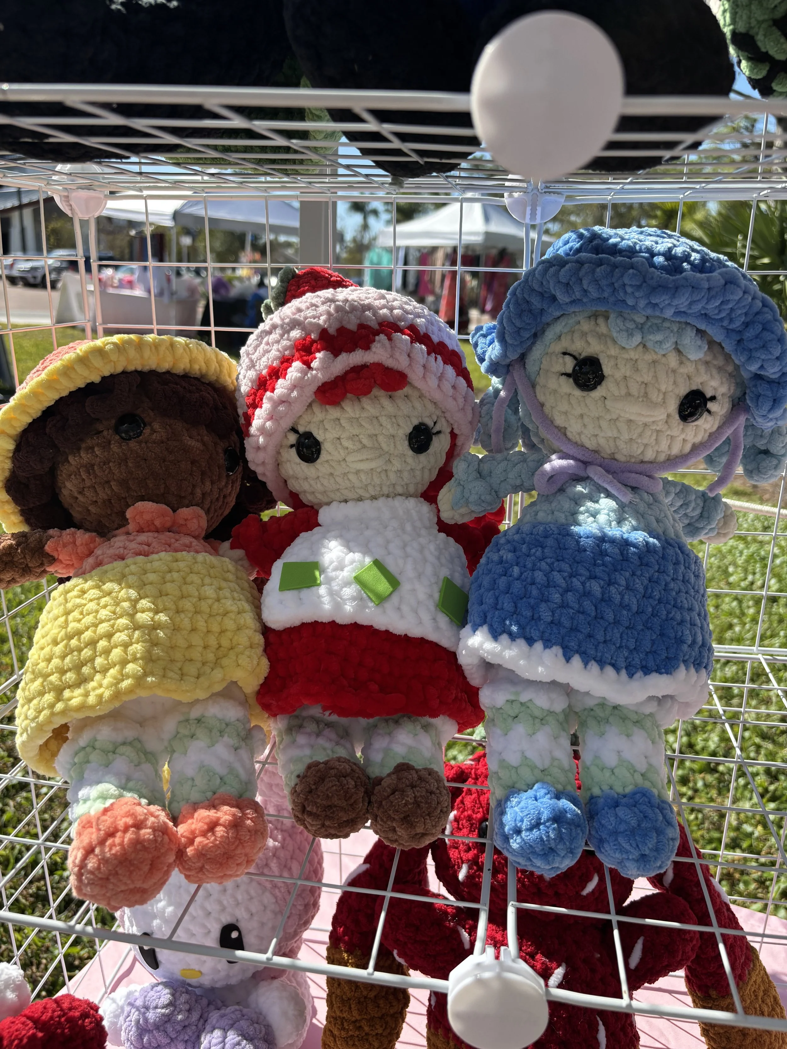 Crochet Strawberry Shortcake Characters NEW!!