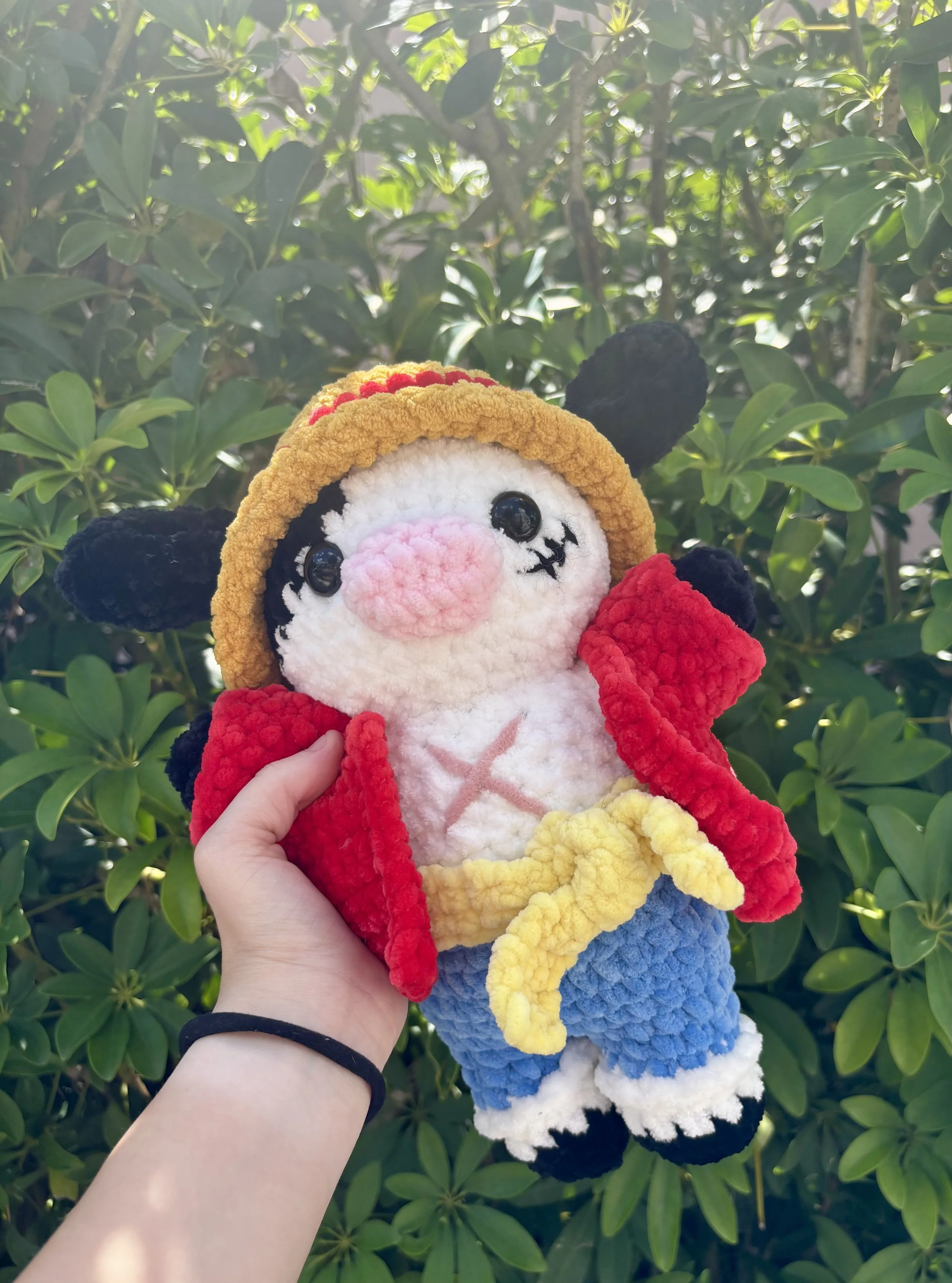Crochet Luffy Cow