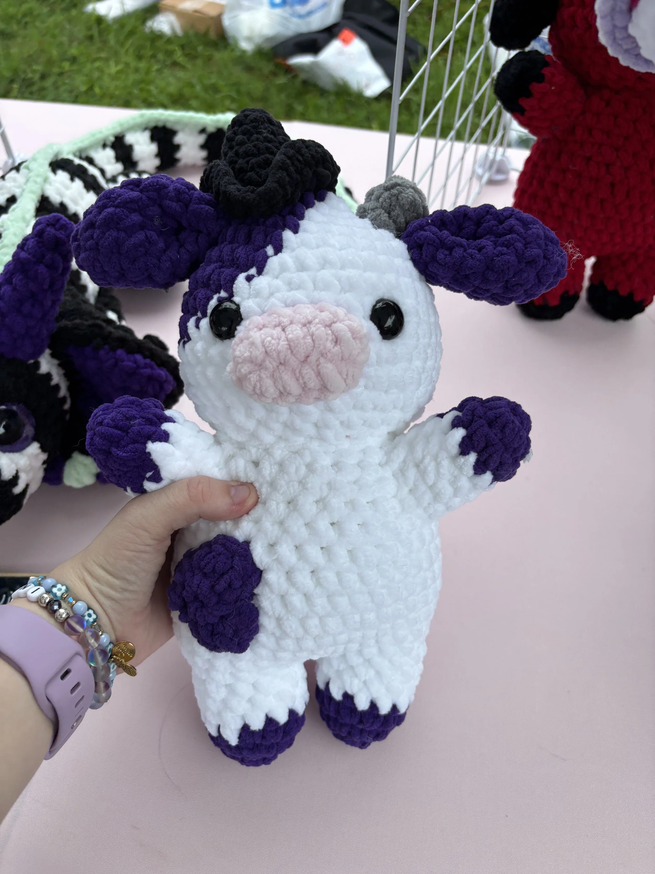 Crochet Witch Cow