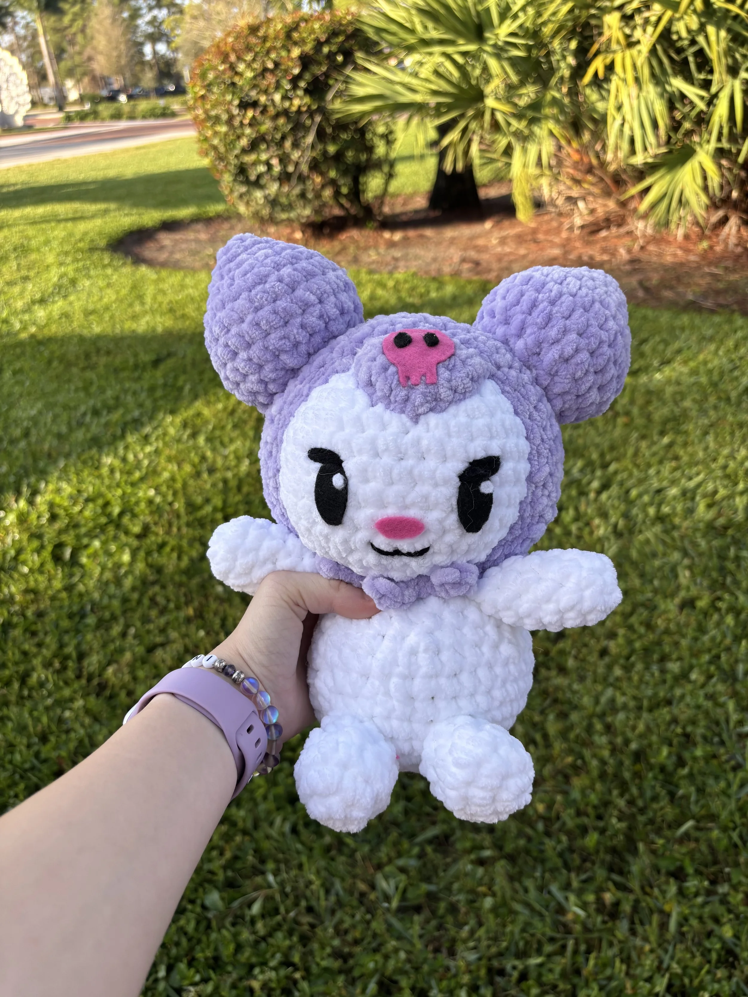 Crochet Kuromi Front.jpg