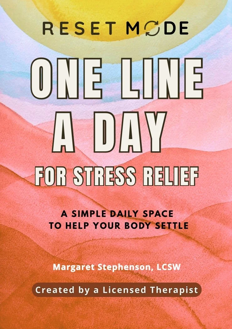 Reset Mode: One Line a Day for Stress Relief