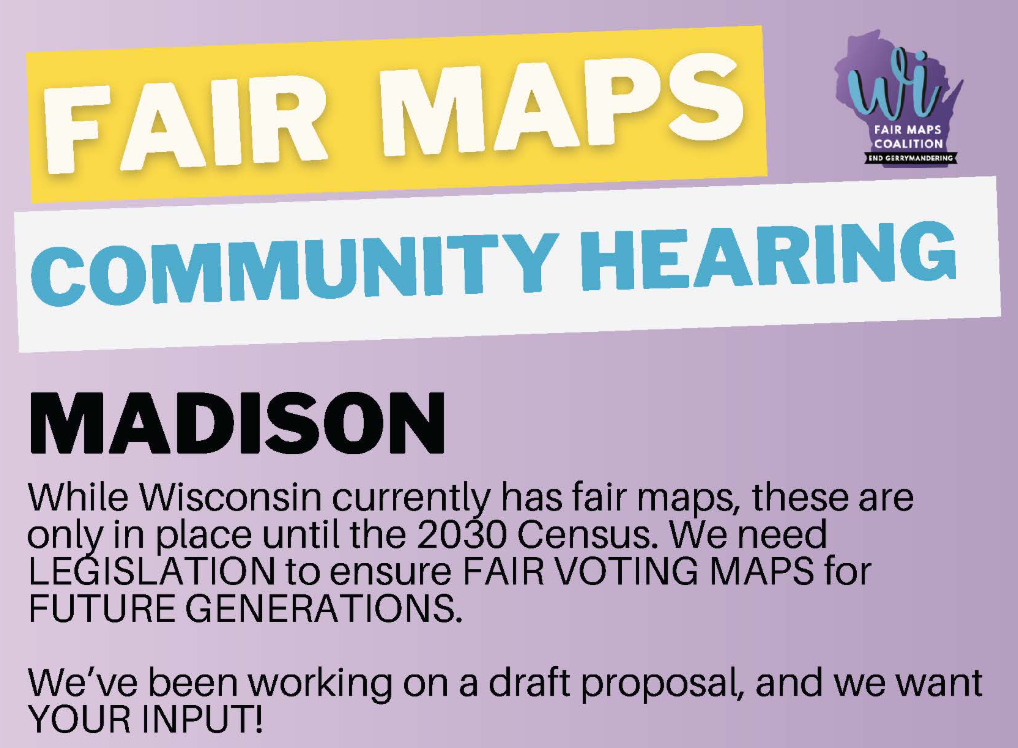 Fair Maps Community Hearing