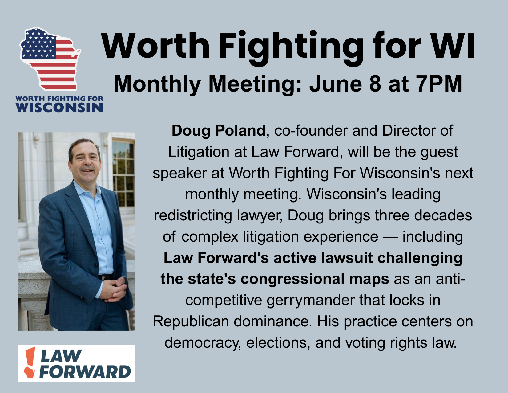 Worth Fighting For WI Monthly Meeting