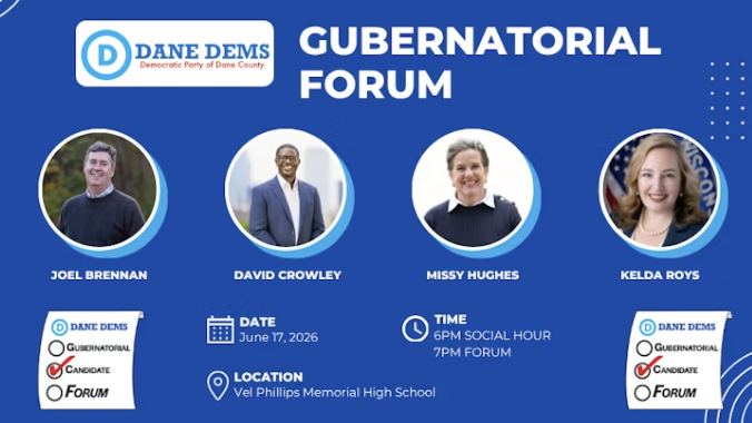 Dane Dems Gubernatorial Forum