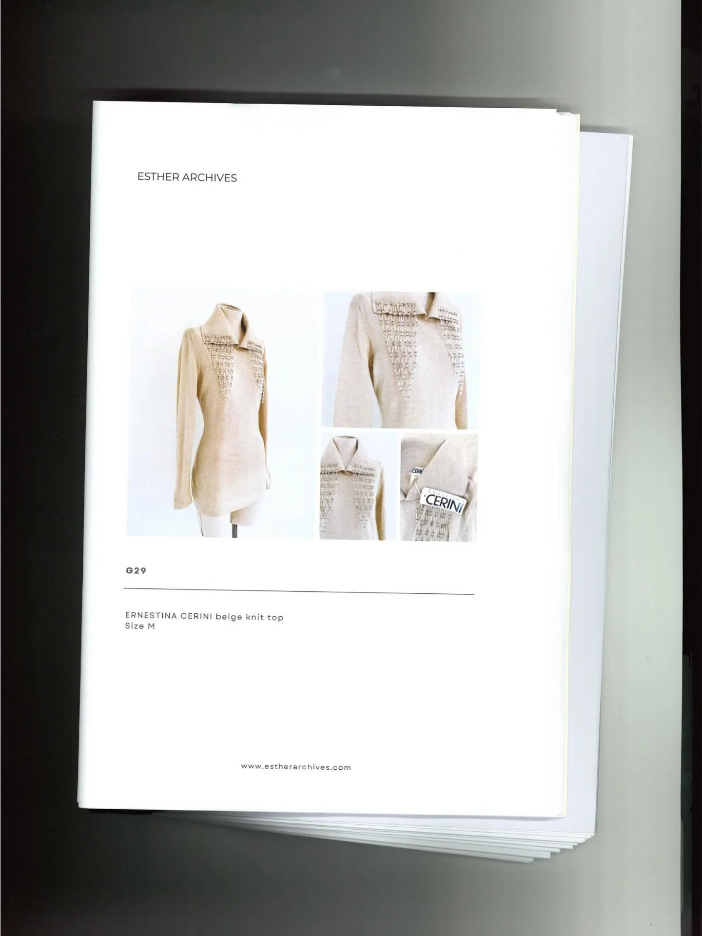 Step into the archive.
A curated selection of vintage pieces available for rental, professionals only. 

Catalogue requests : contact@estherarchives.com 

#FashionArchive #VintageForRent #EditorialStyling