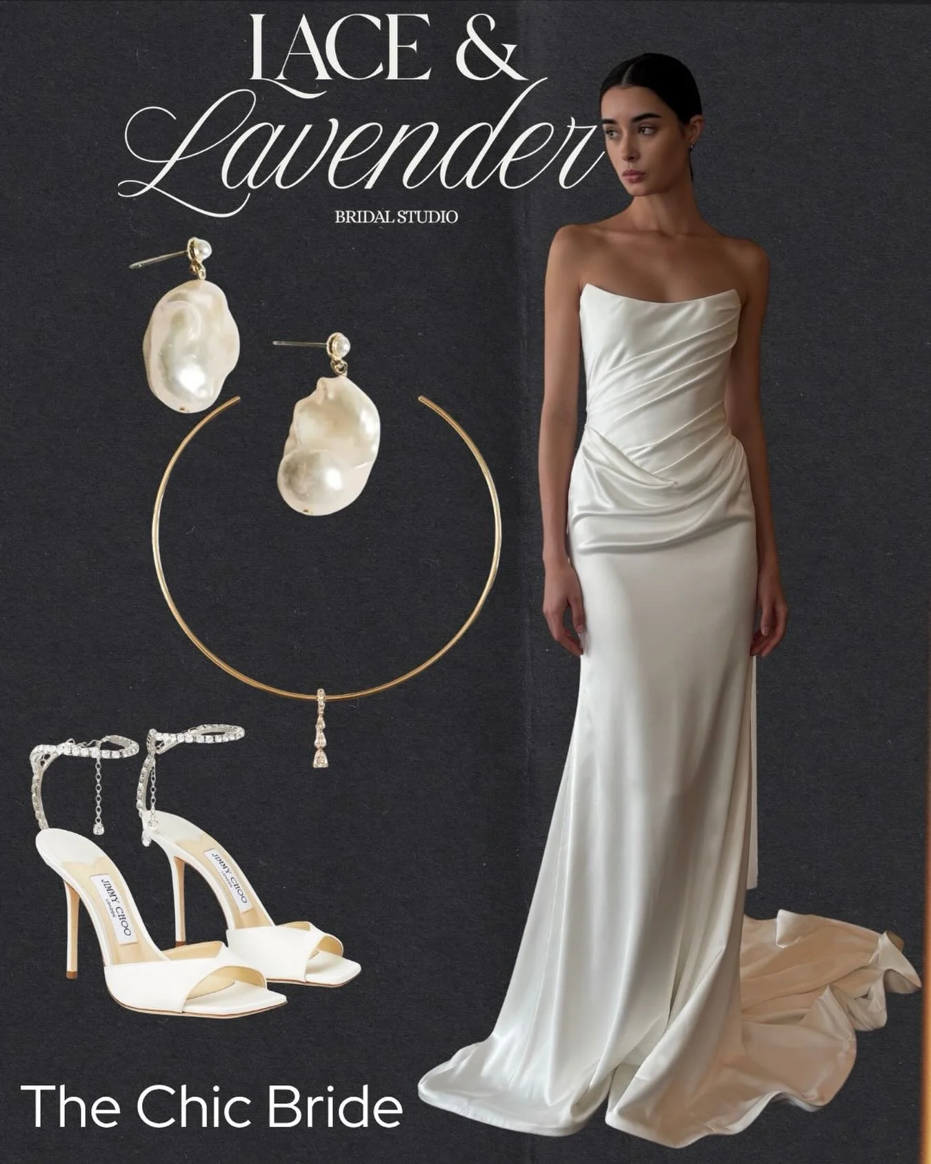 So many of you have asked how to style your gown after saying yes to the dress- so this is for you. 

This one is for the bride that wants sculptural not sweet. Iver by Kyha is doing EVERYTHING, so we kept the accessories minimal. 

Comment love and 