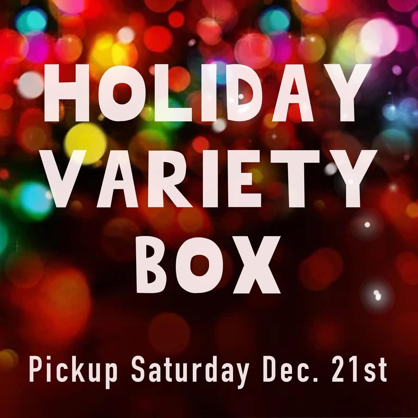 Hey Wichita friends!

I&rsquo;m building treat boxes for the holidays!
I&rsquo;ll be taking pre-orders until 10pm on Thursday, Dec. 19. and pick up will be in central Wichita, on Saturday Dec. 21, between 12-5pm. 

Box is $20 and includes:

One Ginge