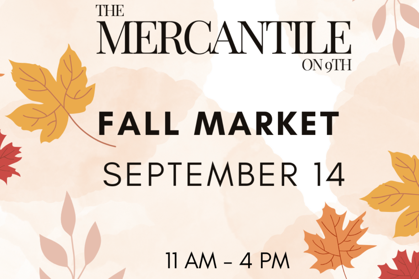 Mercantile on 9th Fall Market