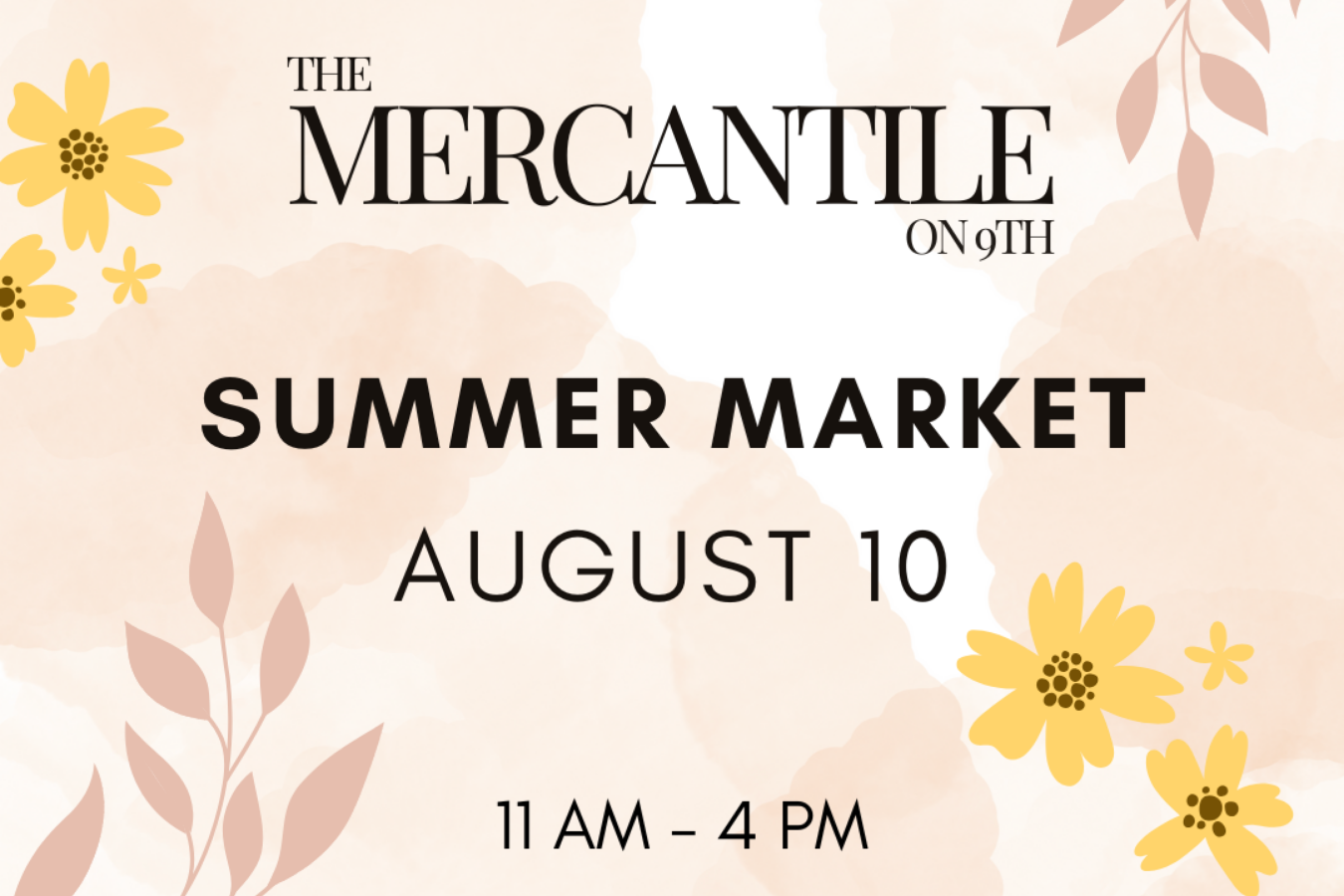 Mercantile on 9th Summer Market
