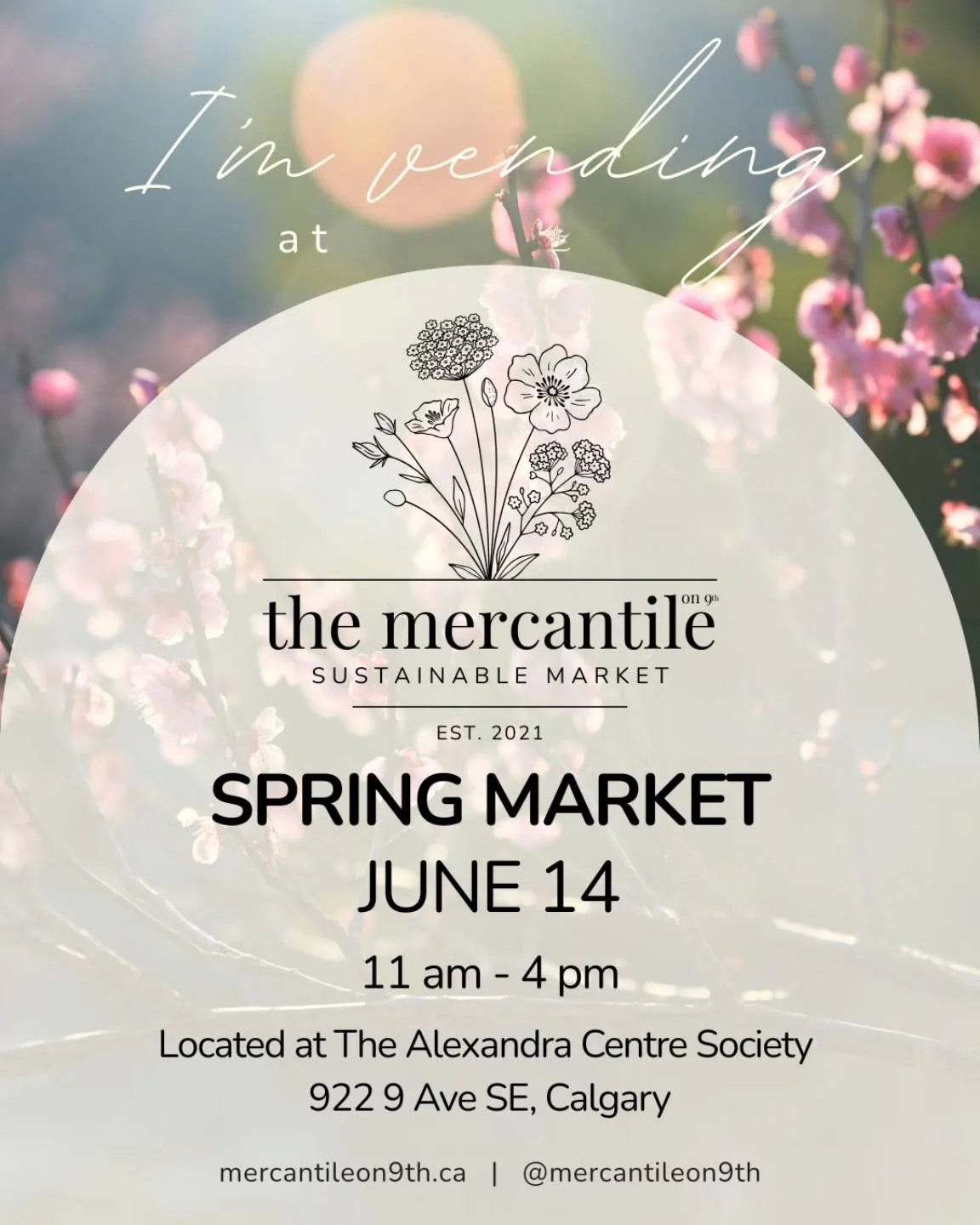 My first @mercantileon9th market of the year at a new location (just across the street from the old location) - hope to see some of you there! 

#yycmarkets #calgarymarkets #inglewoodyyc #madeinyyc #madeincalgary