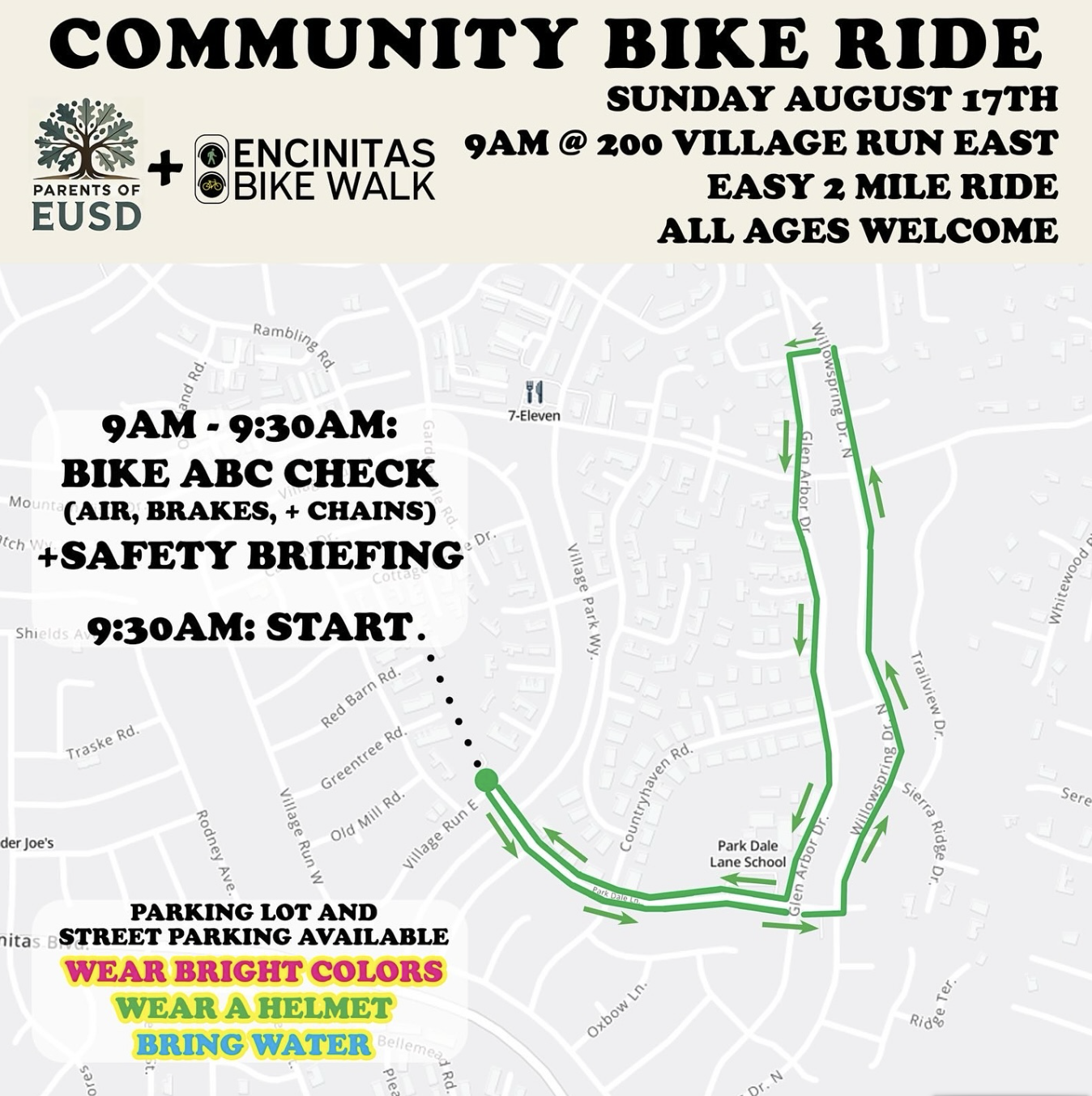 Community Bike Ride with Encinitas Bike Walk