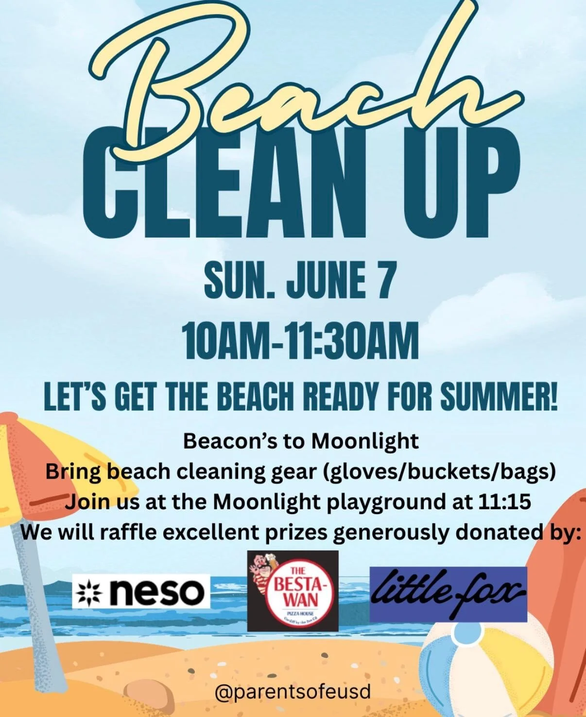 June Beach Clean Up