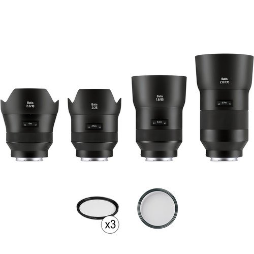ZEISS Batis Prime Lenses: 2/25 - 2/40 - 1.8/85
