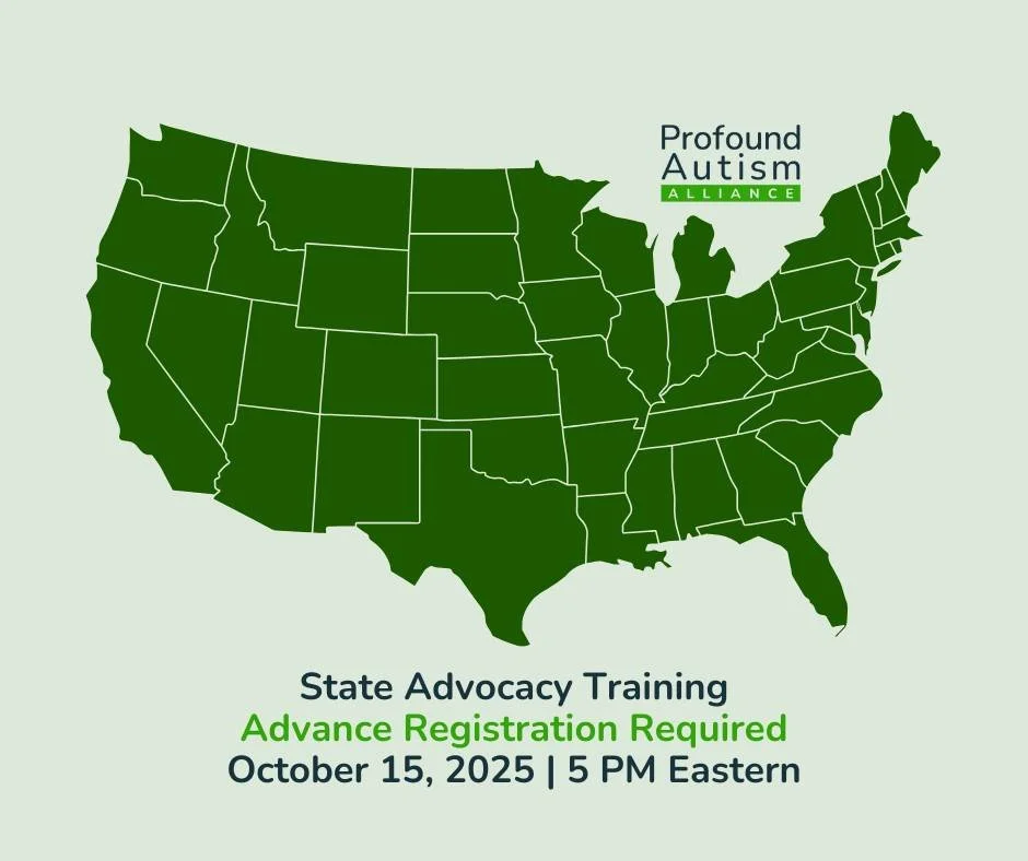 For families with profound autism, it can feel like advocating for the support your loved one needs is a full-time job. Tomorrow @profoundautism is hosting a Zoom training to learn how you can advocate effectively with the time and resources you have