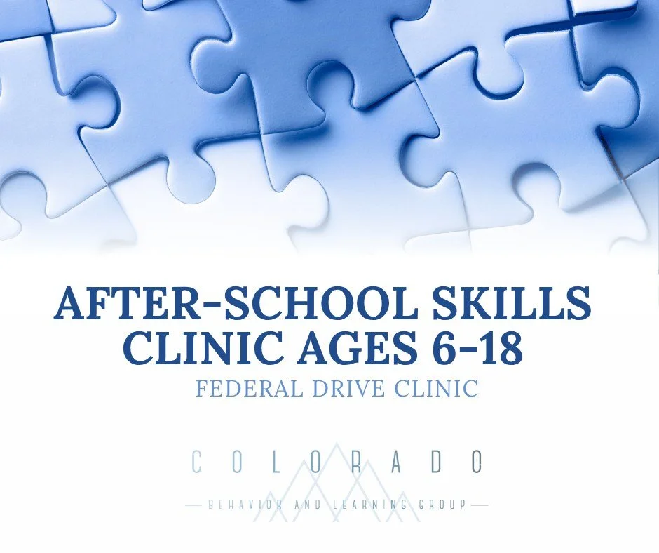 🏫 AFTER-SCHOOL SOCIAL SKILLS PROGRAM (Ages 6&ndash;18)
At Federal Drive, we help kids build:
✨ Friendship skills
✨ Emotional regulation
✨ Confidence in group settings
All in a supportive, structured environment.
Spots are open!

https://www.colorado