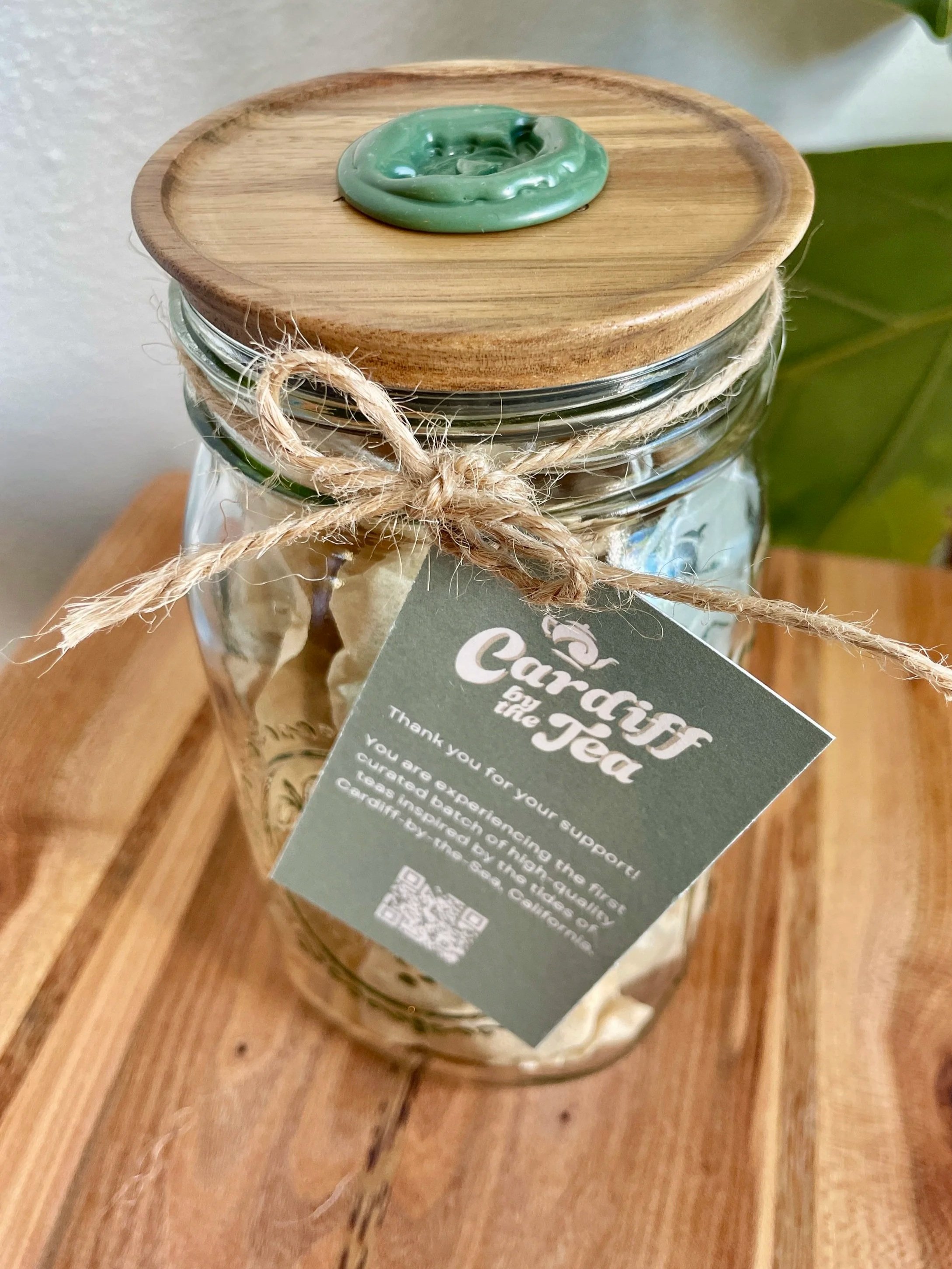 Sencha Green Tea Holiday Gift Jar