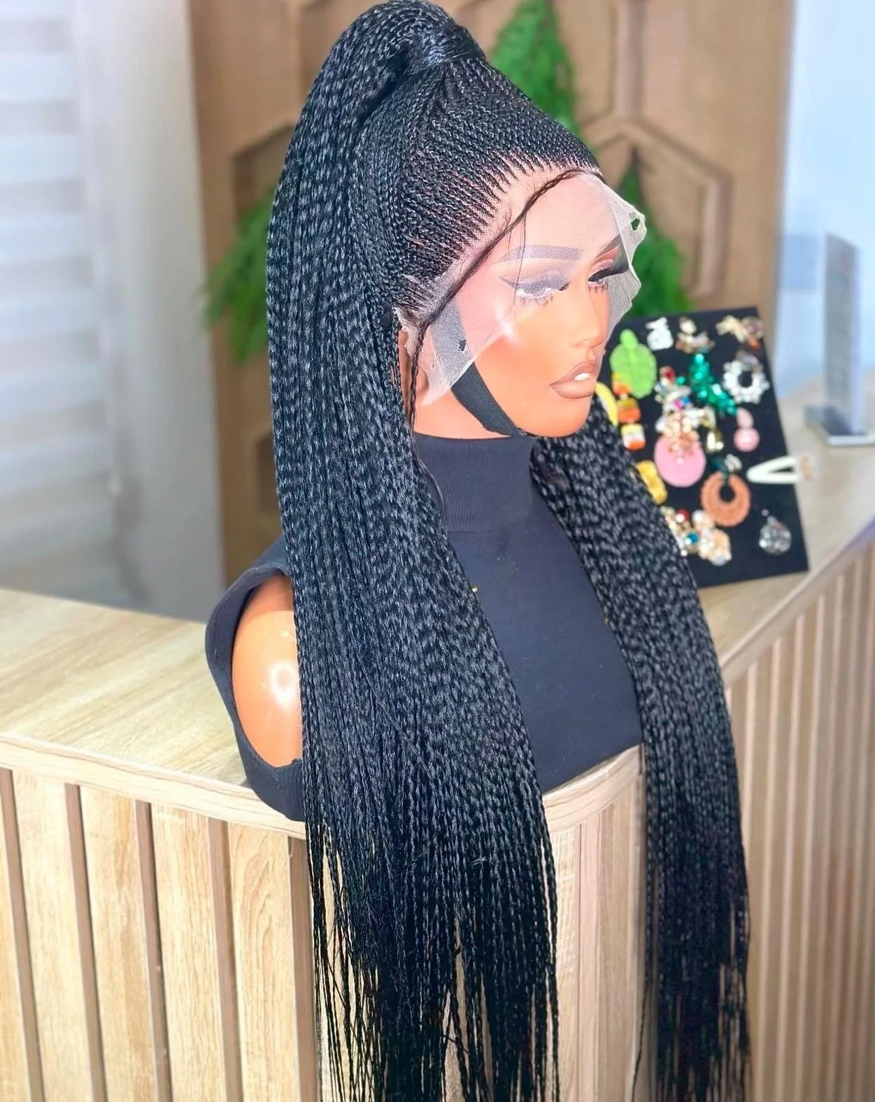 HANNAH Handmade Braided Wig