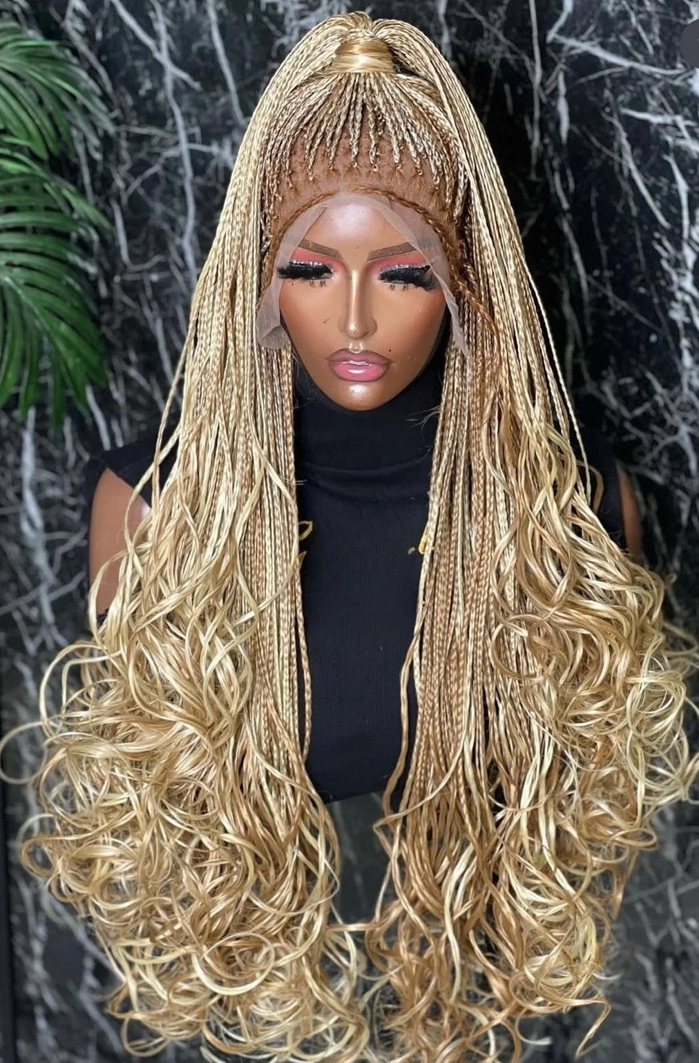 LILA Handmade Braided Wig