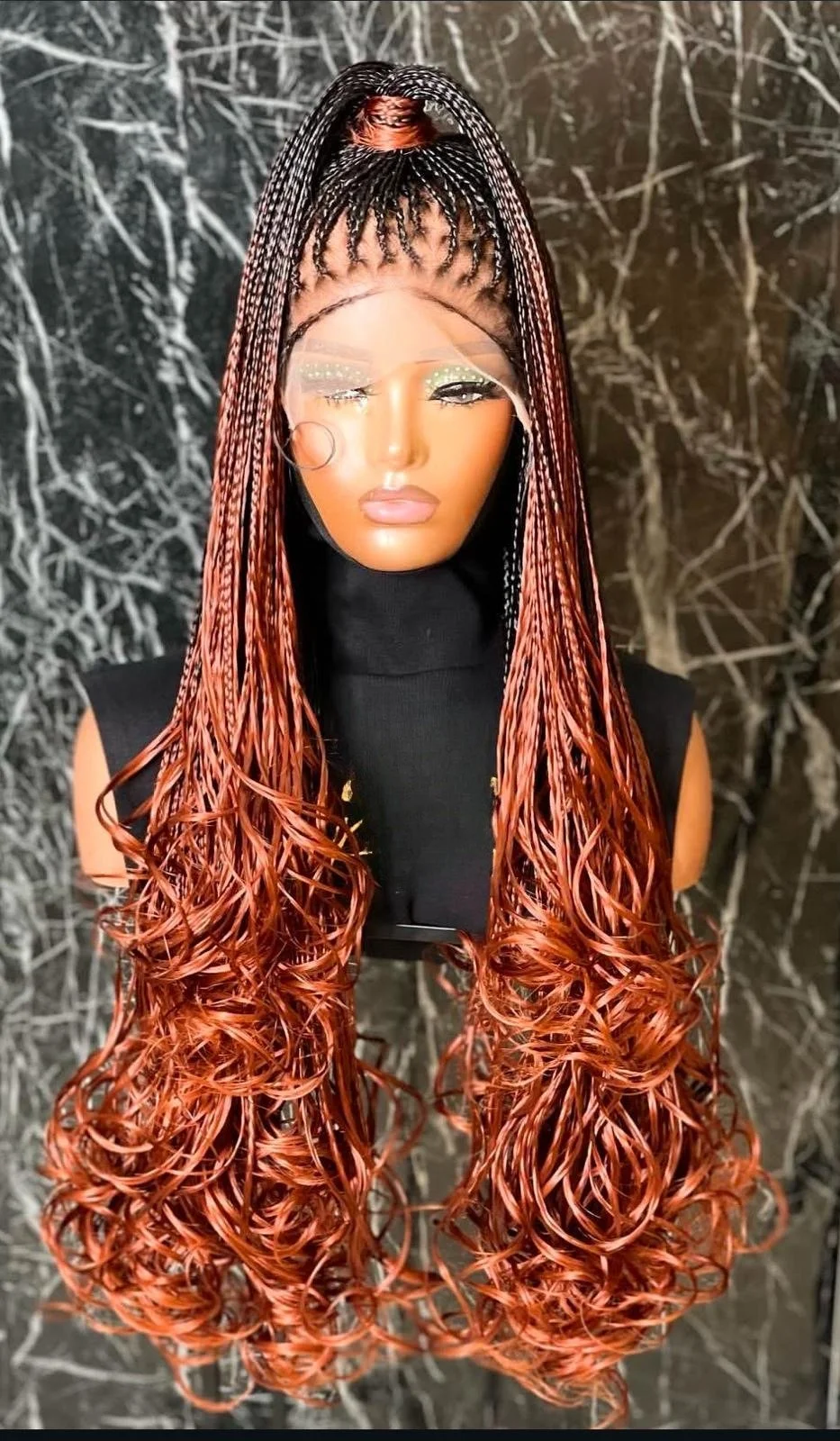 LILA Handmade Braided Wig