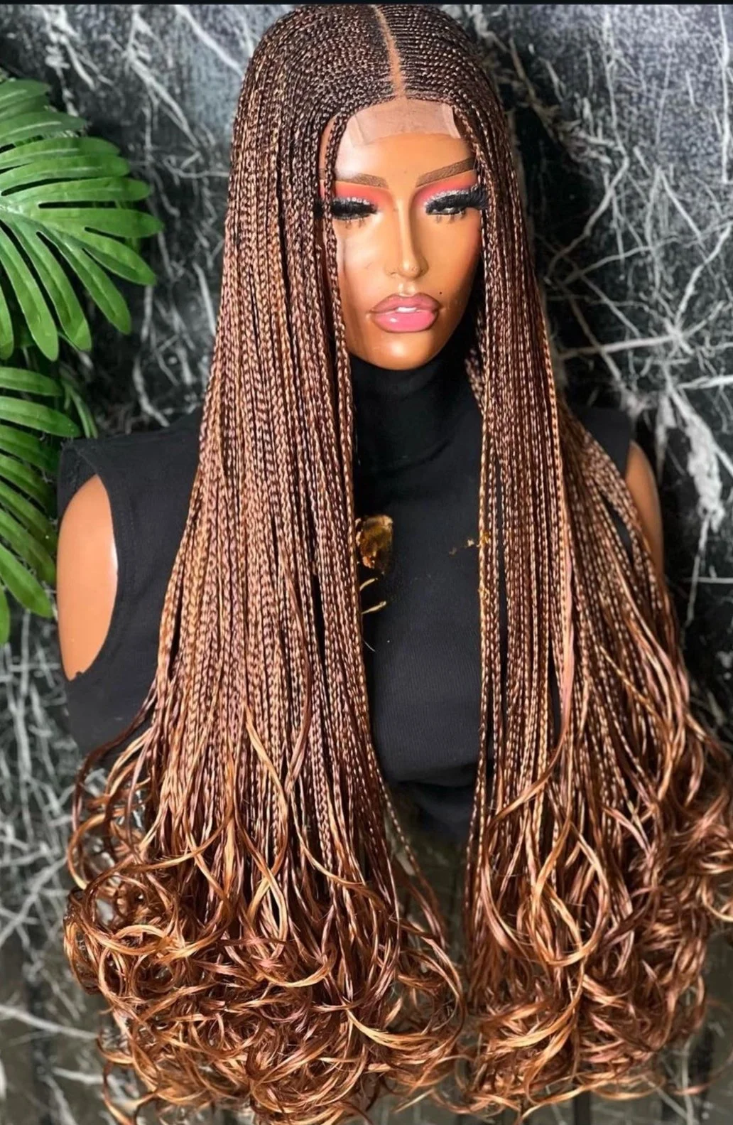 CAROLINA Handmade Braided Wig