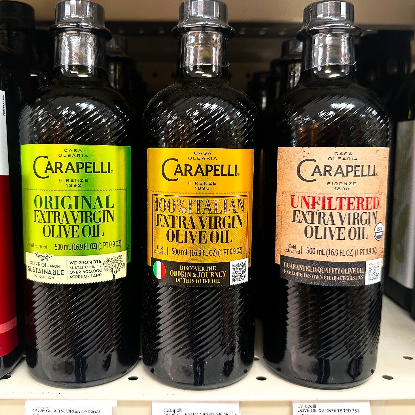 🫒 ✨ 🫒 N E W 🫒 ✨ 🫒 olive oil varieties from @carapelliusa!! 
:
:
#gunnison #colorado #shopmainstreet #shoplocal #gunnisonvitamin #gunnisonhealthfood #localfoodgunison #gunnisonvalley #familyrunbusiness #womanownedbusiness