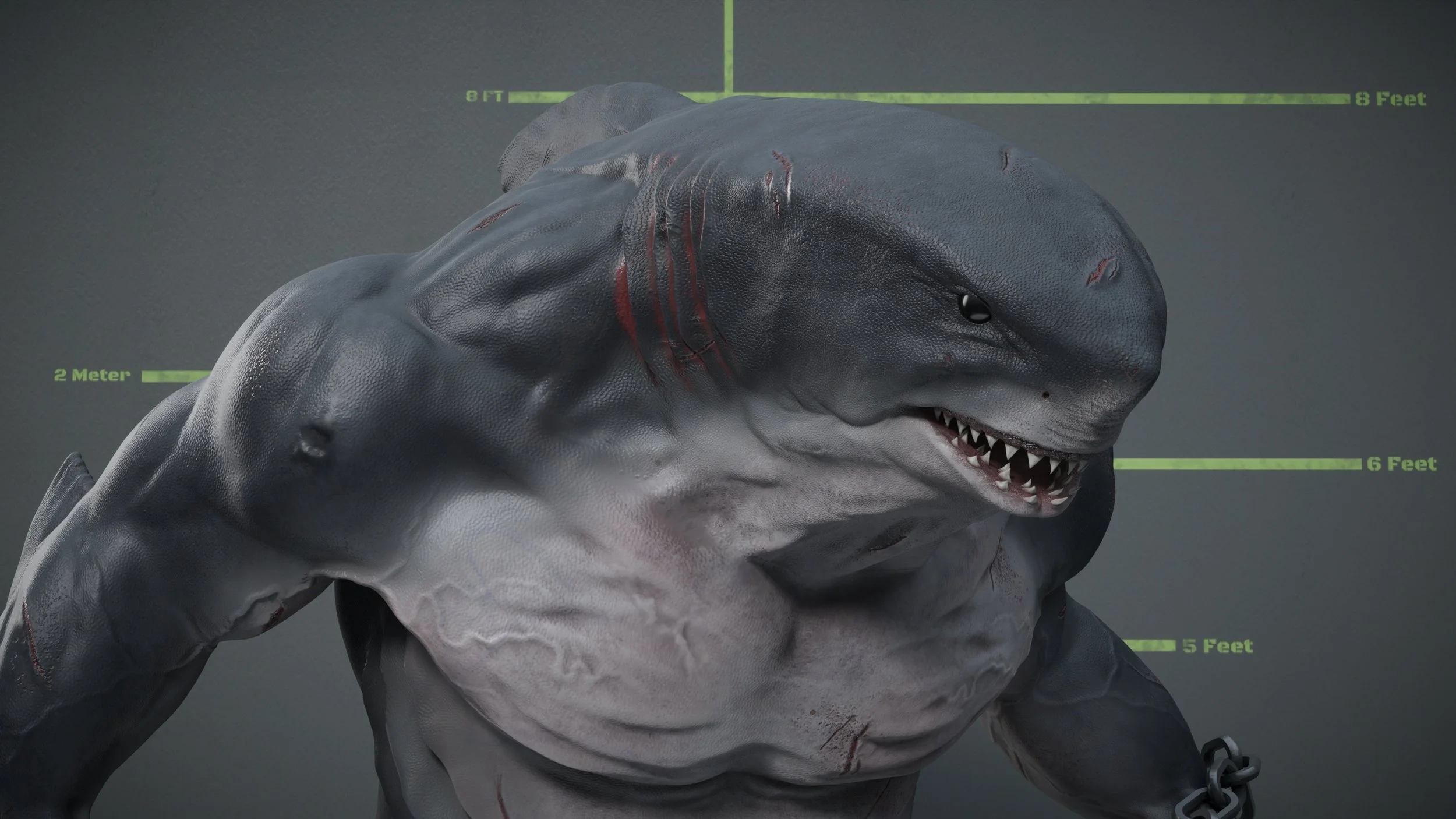 KING SHARK SCULPT