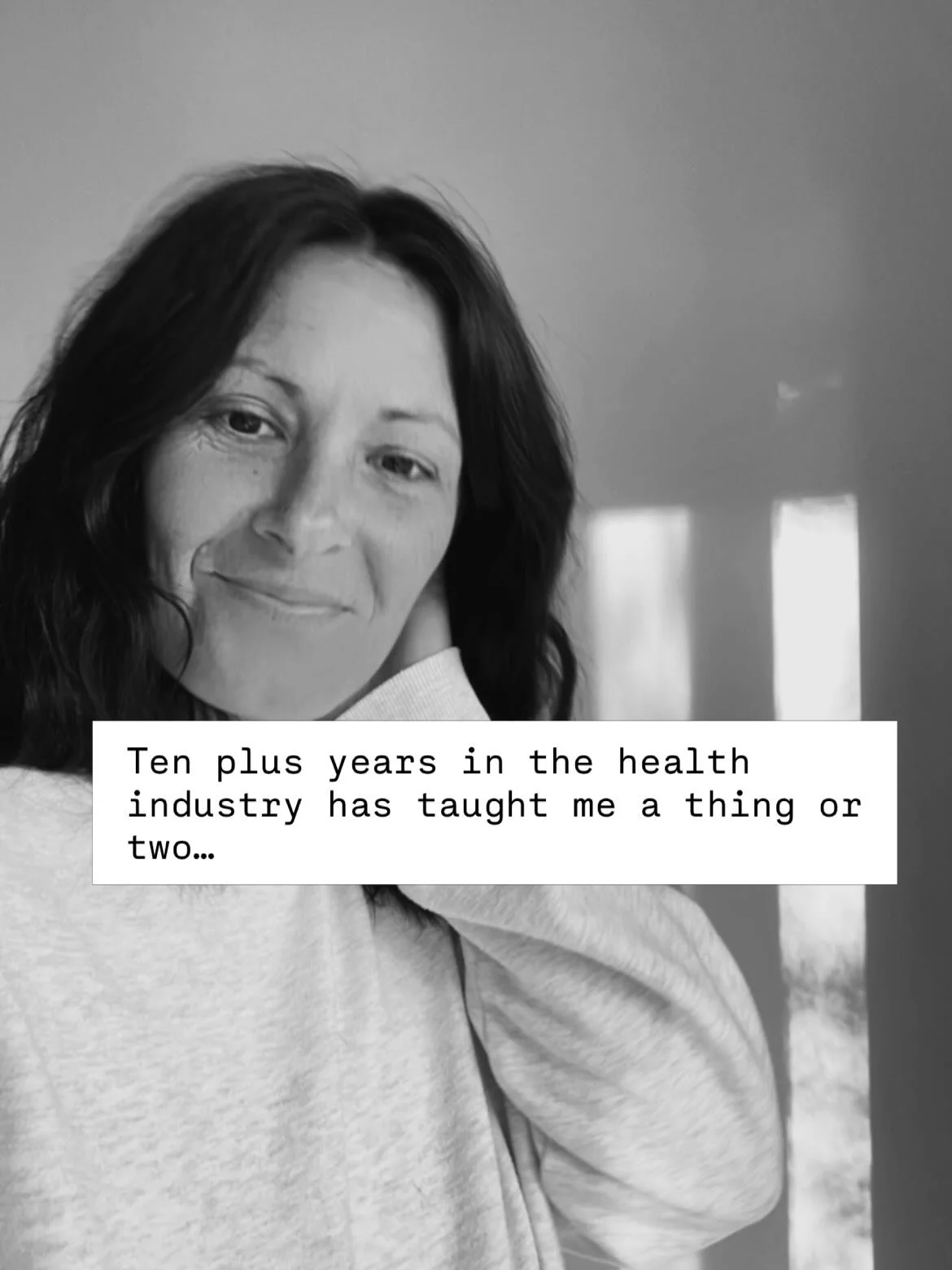 Not just about pathology results, protocols and treatment plans &ndash; but about real people, real lives, and what actually creates lasting change.