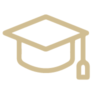 Graduation cap icon