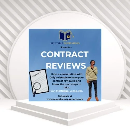 Contract Review w/ Only1relatable