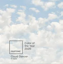 2026 Pantone color of the year - Cloud Dancer
