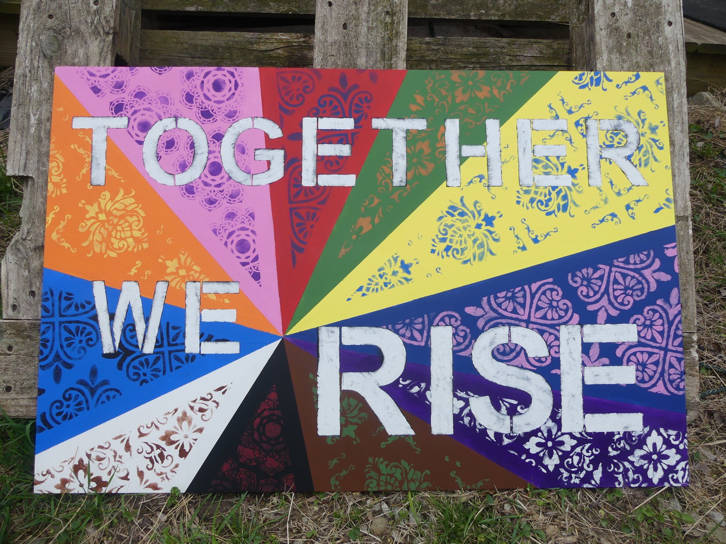 Prints of "Together We Rise" painting