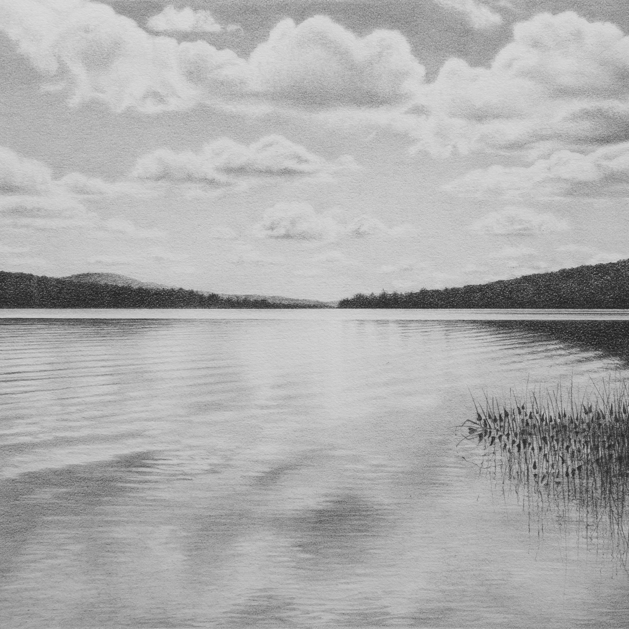 Hobbs Pond 2   7" x 7"