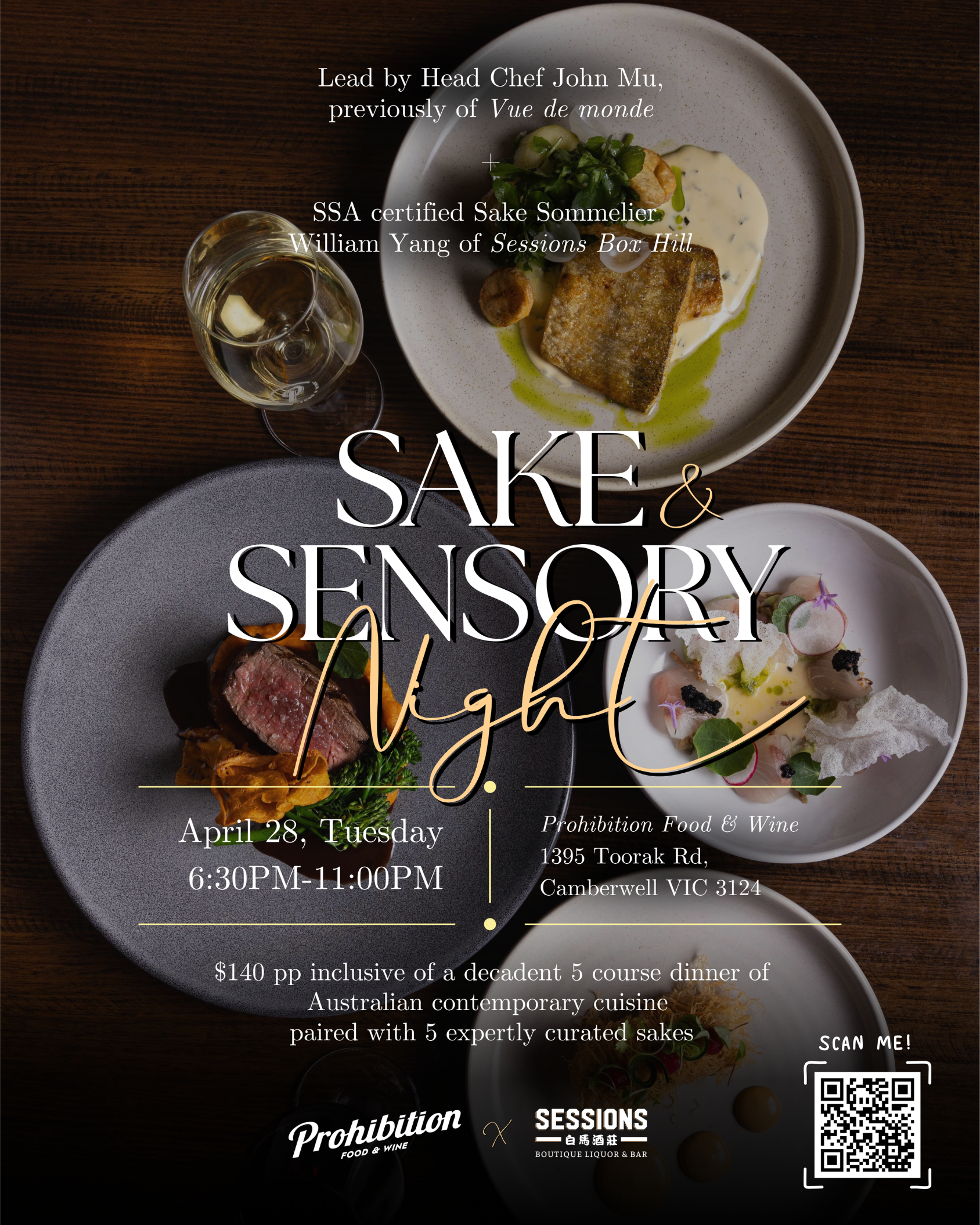 Sensory &amp; Sake Night