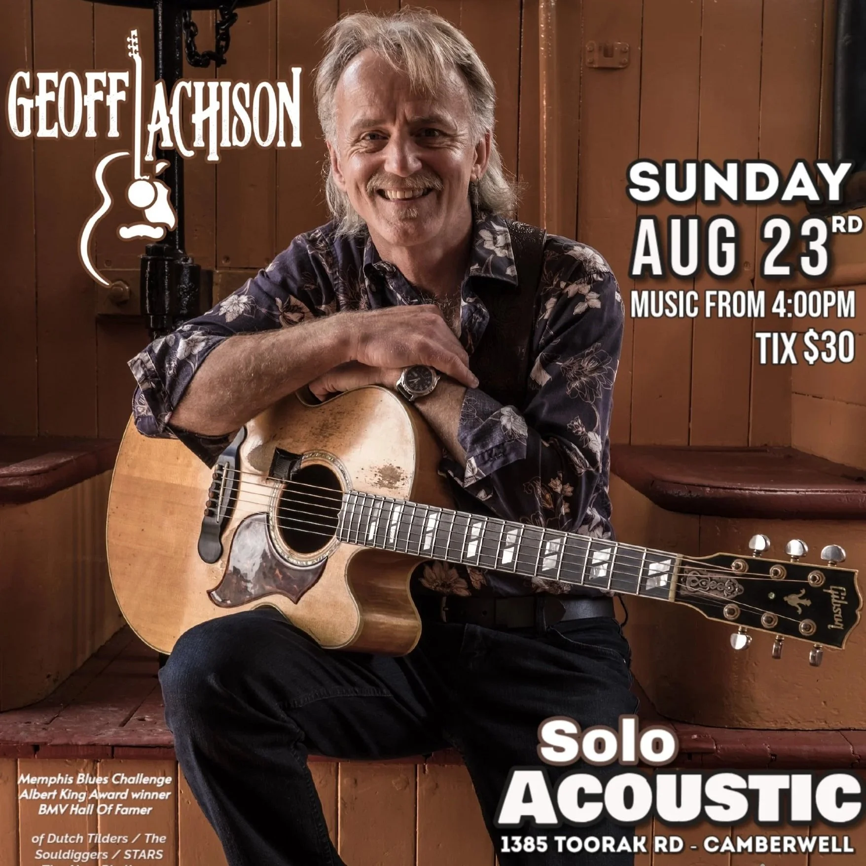 Geoff Achison Sunday Sesh