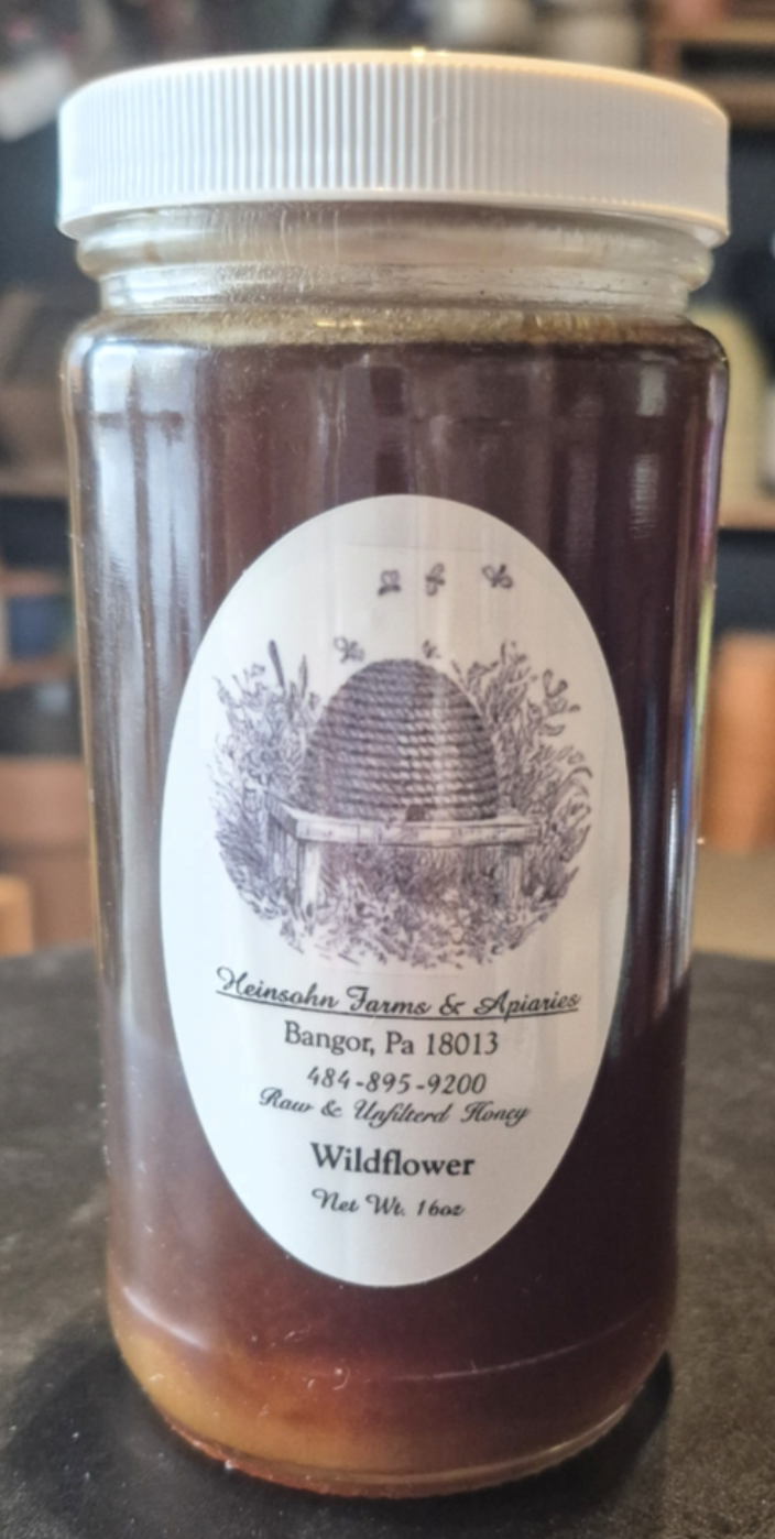 1lb Raw Wildflower Honey