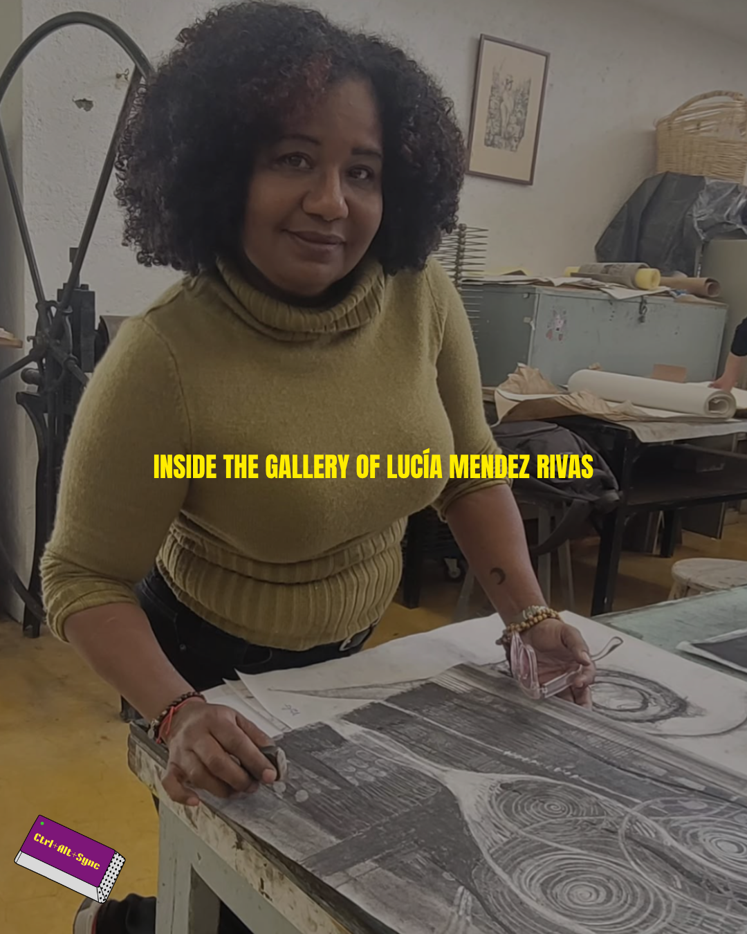 INSIDE THE GALLERY OF LUCÍA MENDEZ RIVAS