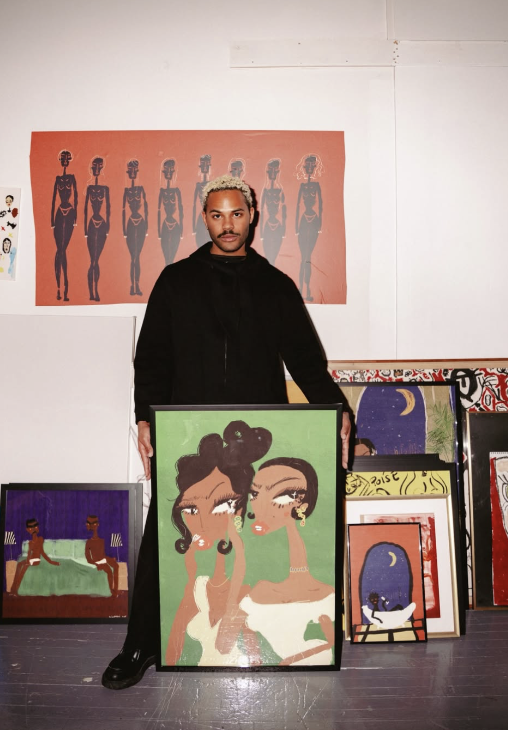 INSIDE THE GALLERY OF FRITZ VON ERIC