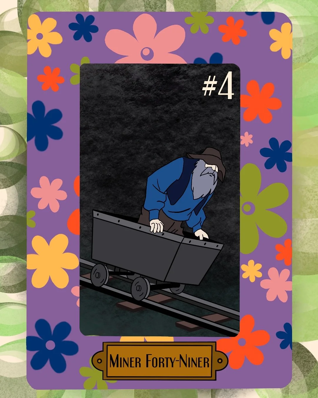 Drop #2 comin&rsquo; at ya! The next four villains in Scooby Doo Where are You. Love these little playing card designs so much, y&rsquo;all! 
.
.
.
#scoobydoo #scoobydoowhereareyou #vintage #throwback #retro #retroart #vintageart #playingcardcollecti