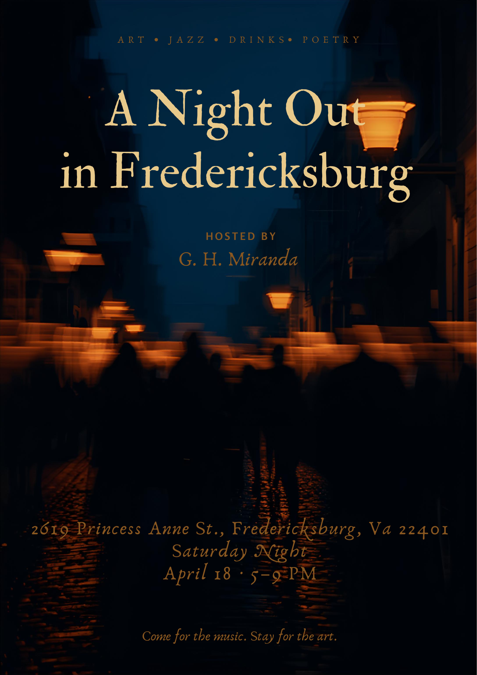 A Night Out in Fredericksburg 