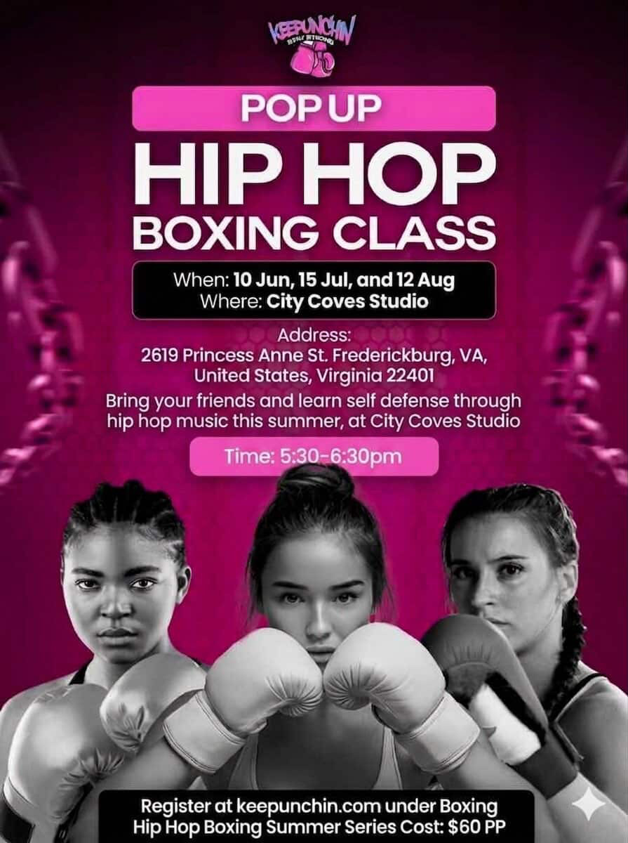 Pop-Up Hip Hop Boxing Summer Series 