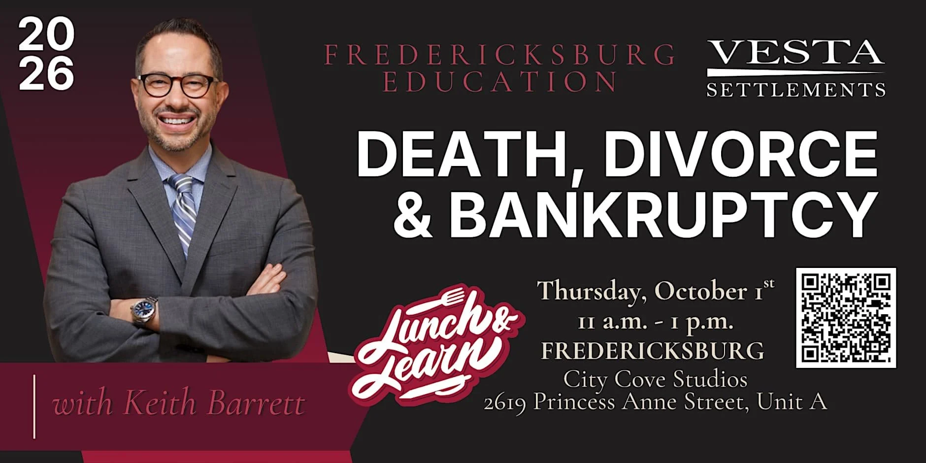 Death, Divorce & Bankruptcy | Fredericksburg