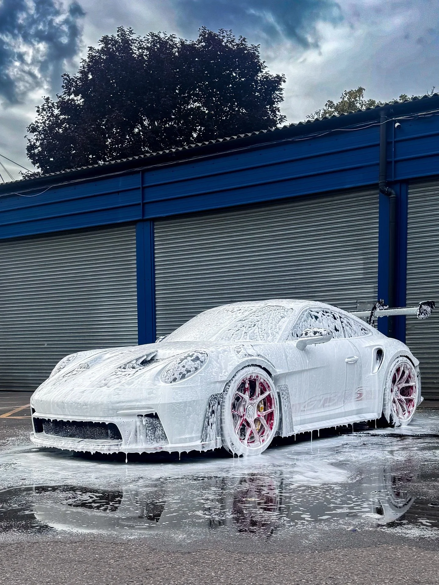 Check out this stunning new GT3 RS Weissach now under our care! 🏁

The owner has enrolled in our weekly maintenance wash plan and opted for a full exterior + interior ceramic coating package.

Coating the interior provides these key benefits:

🛡️ S